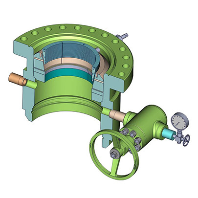Bottom welding type casing head Assembly