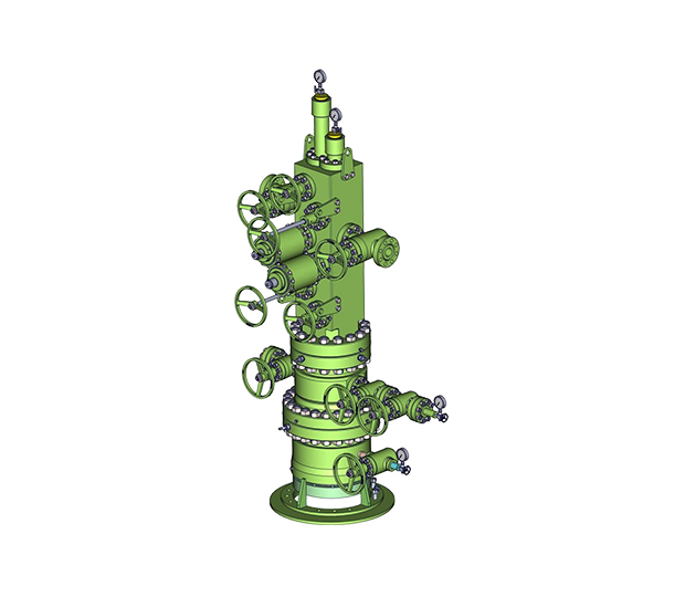 Double-tube Wellhead